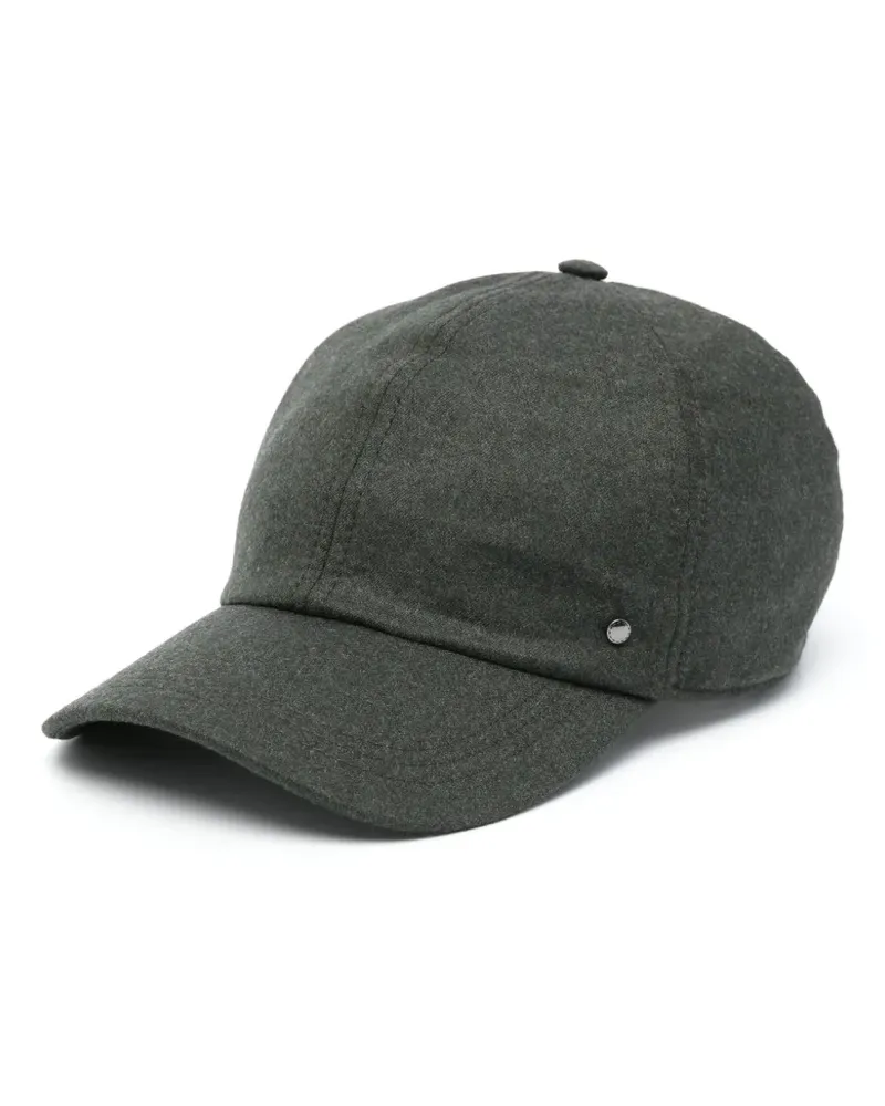 Canali Baseballkappe aus Wollfilz - Grün Grün