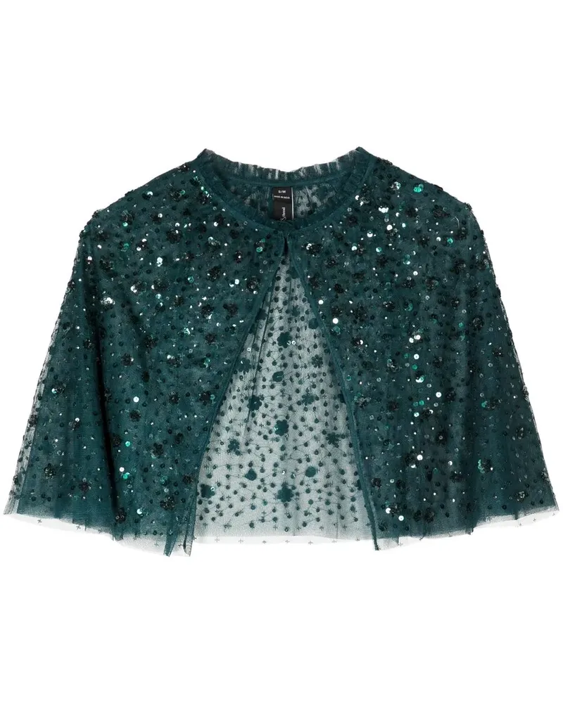 Needle & Thread Maybelle Cape - Grün Grün