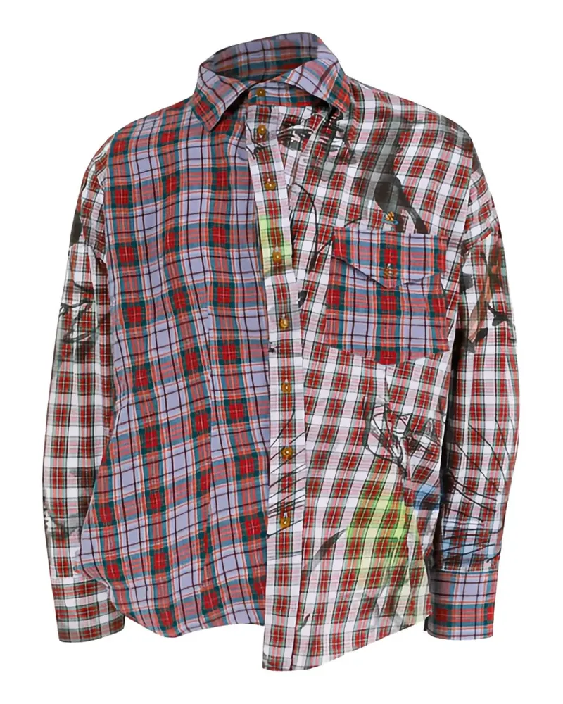 Vivienne Westwood Chaos button-down cotton shirt - Rot Rot