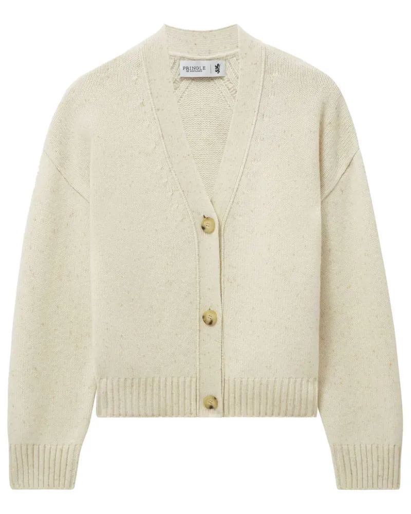 Pringle of Scotland Cardigan aus Kaschmir - Nude Nude