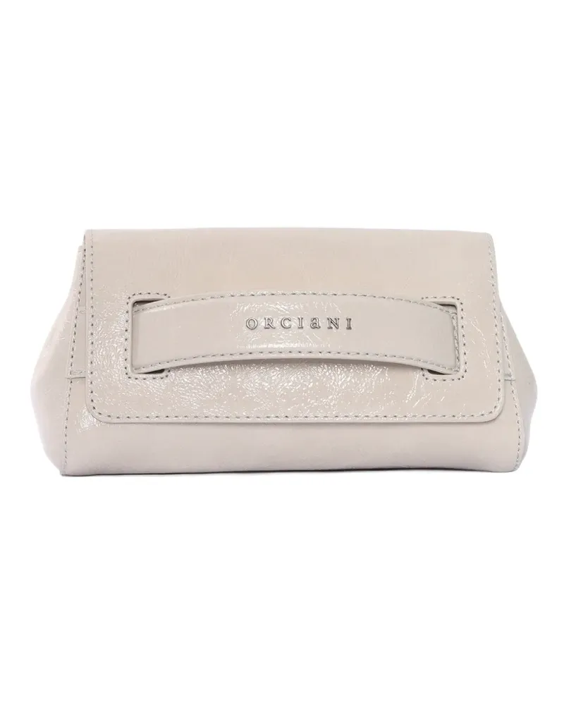 Orciani Gossip Soft Clutch - Nude Nude