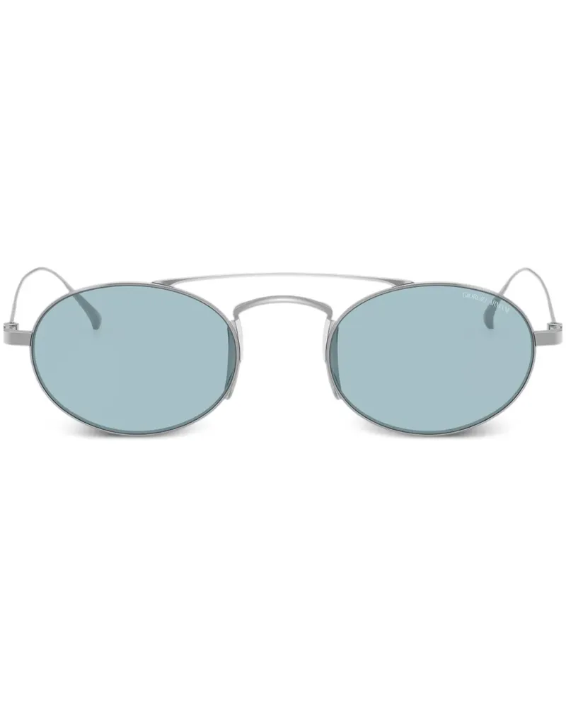 Giorgio Armani AR6161T Sonnenbrille - Silber Silber