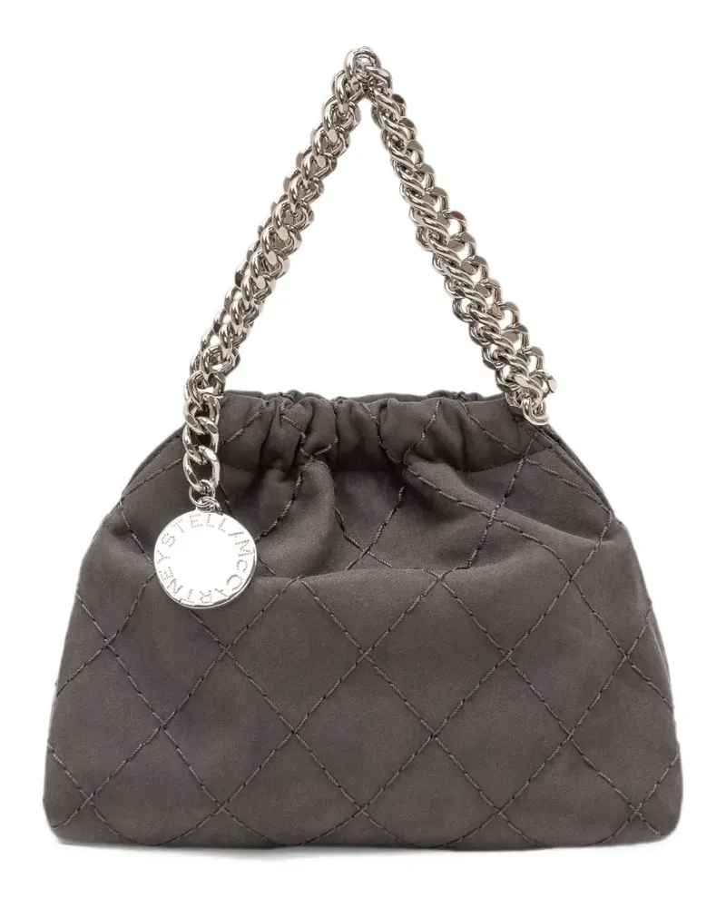 Stella McCartney Gesteppte Falabella Schultertasche - Grau Grau