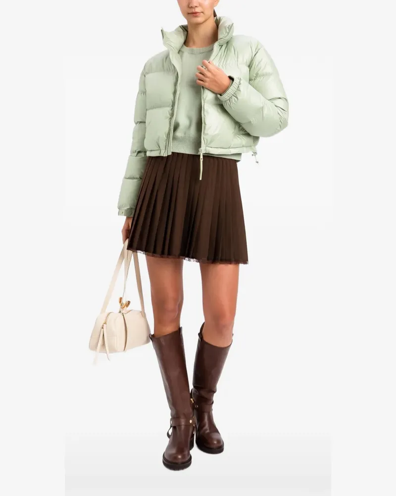 Twin-Set Gesteppte Jacke - Grün Grün