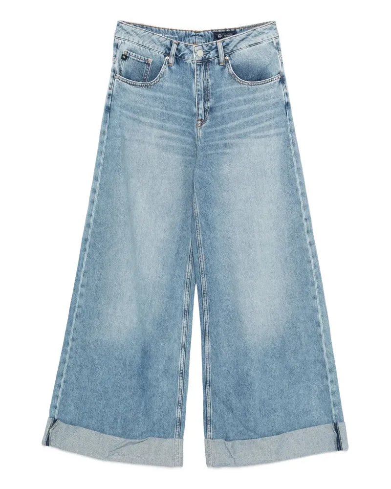 Adriano Goldschmied Jeans mit Tragefalten - Blau Blau