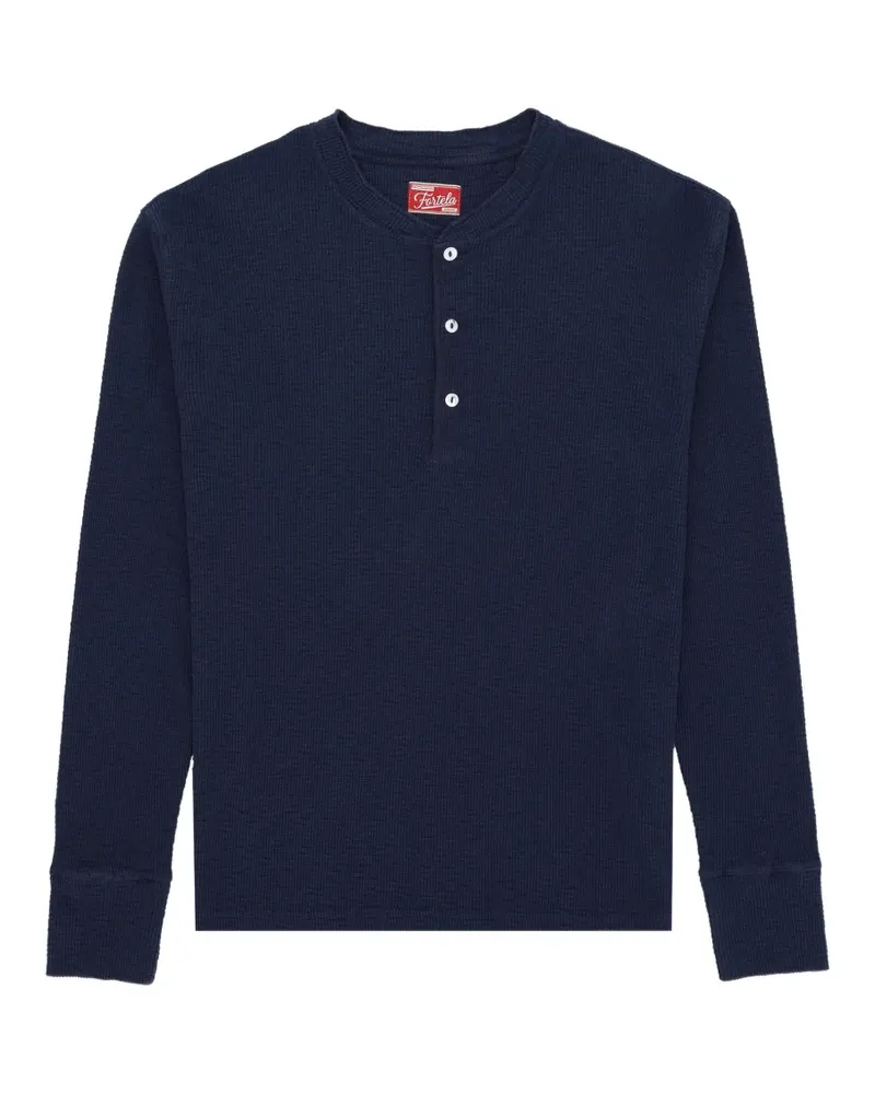 Fortela Amish T-shirt - Blau Blau