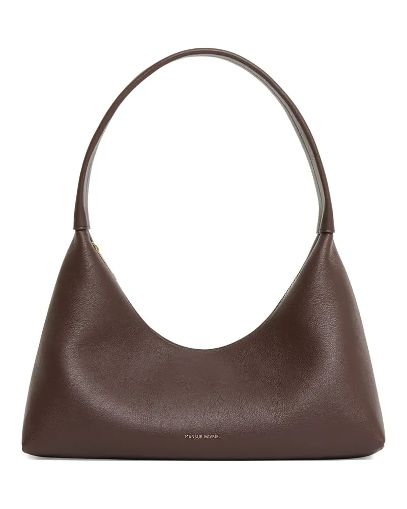 Mansur Gavriel Candy Schultertasche mit abgerundetem Henkel - Braun Braun