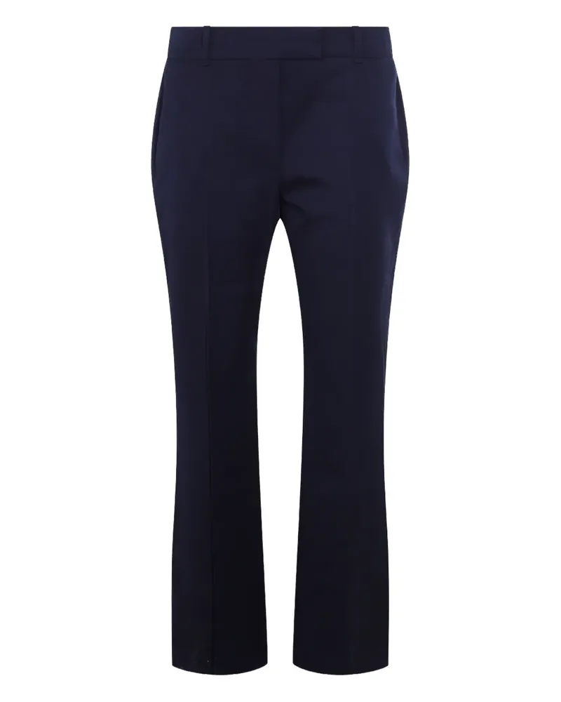 Alexander McQueen Klassische Cropped-Hose - Blau Blau