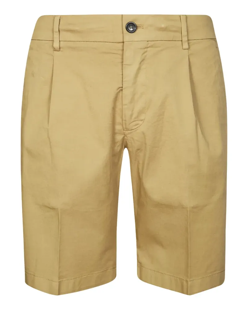 Be Able pleated bermuda shorts - Nude Nude