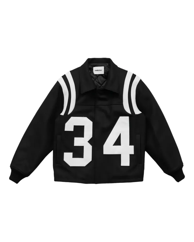 AMBUSH Varsity Jacke - Schwarz Schwarz