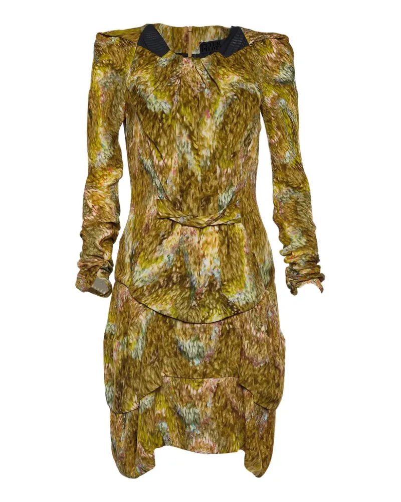 Peter Pilotto printed silk dress - Braun Braun