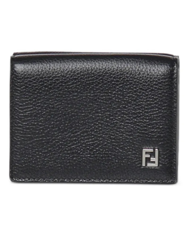 Fendi Portemonnaie mit FF - Schwarz Schwarz