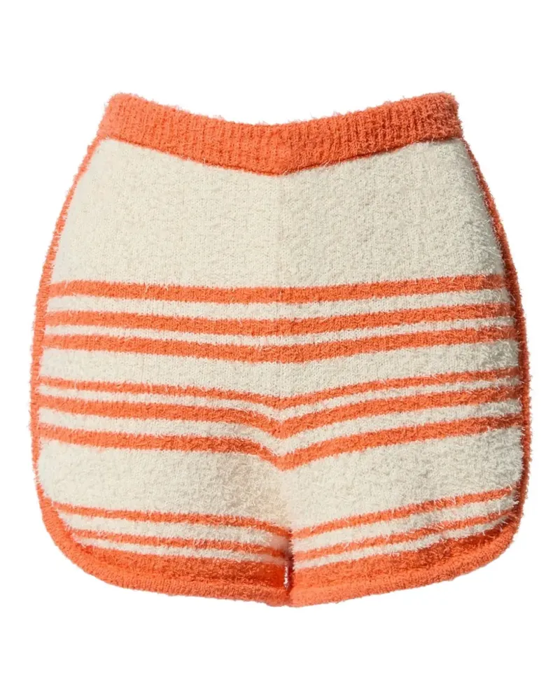 Perfect Moment Schild cotton knit shorts - Orange Orange