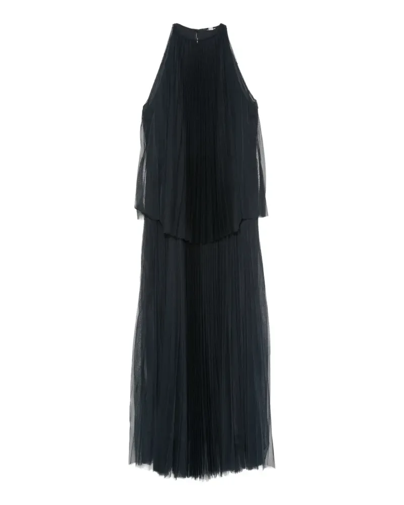 Fabiana Filippi pleated layered dress - Blau Blau