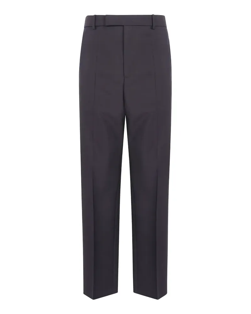 Jil Sander straight-leg wool trousers - Grau Grau
