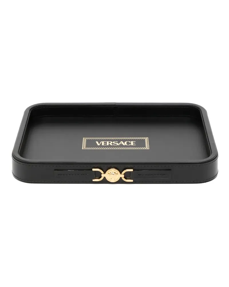 Versace Schmuckschatullen mit Logo-Print - Schwarz Schwarz