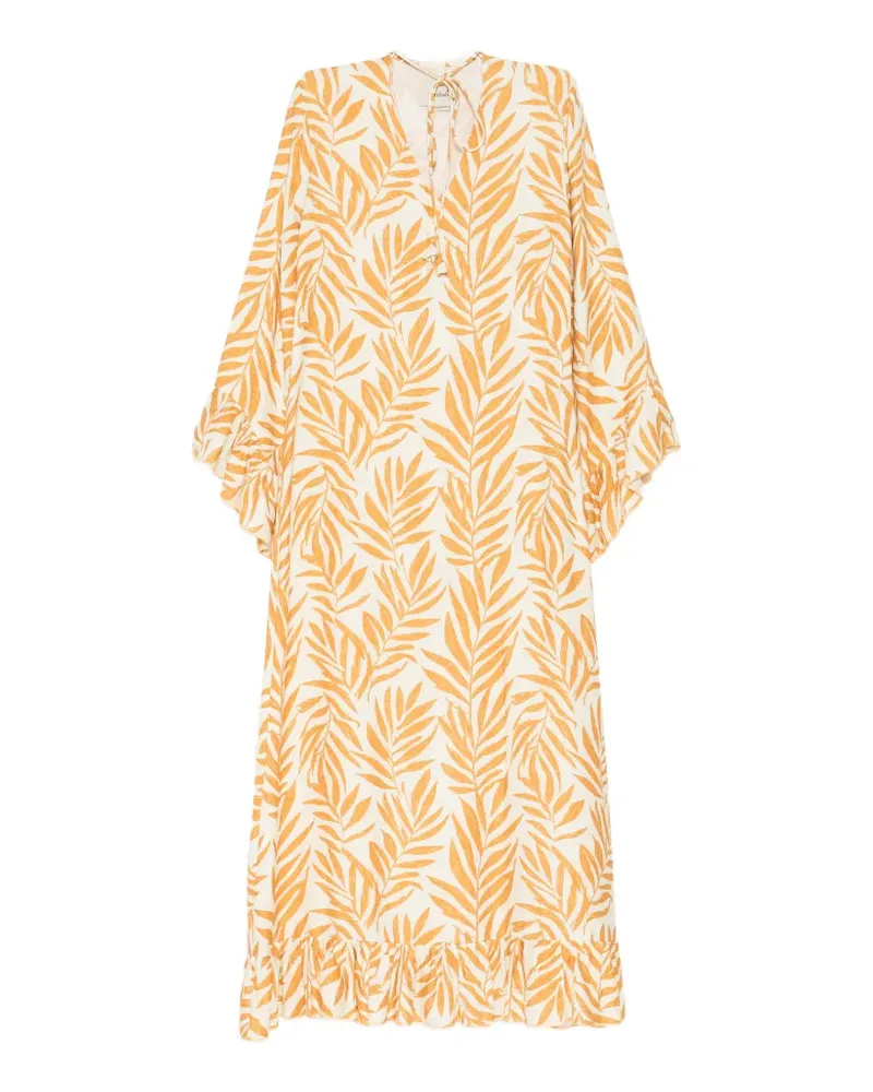 Bambah Naira aftan dress - Nude Nude