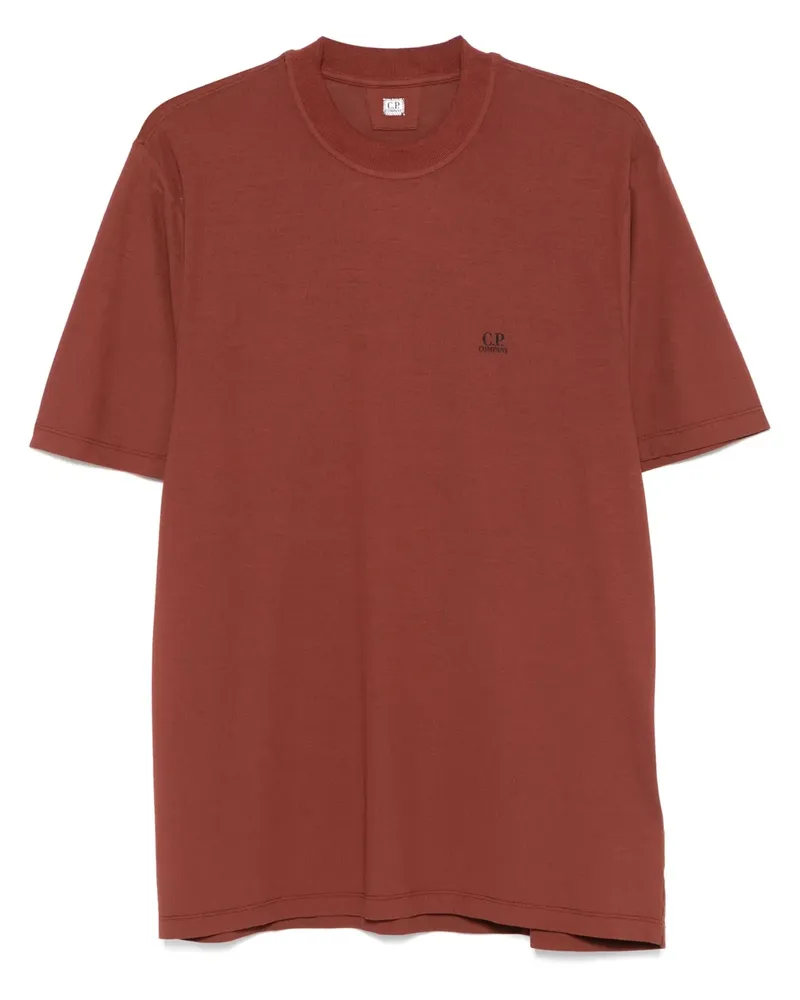 C.P. Company T-Shirt mit Logo-Print - Braun Braun
