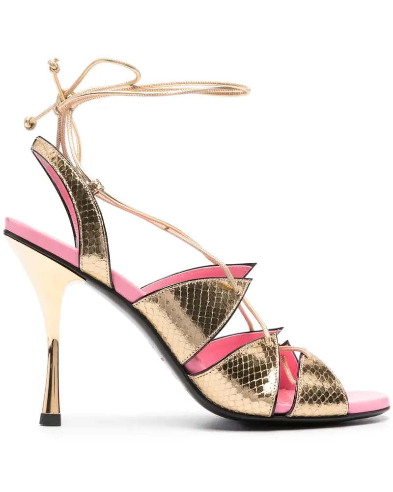 Dsquared2 Evening Sandalen 100mm - Gold Gold
