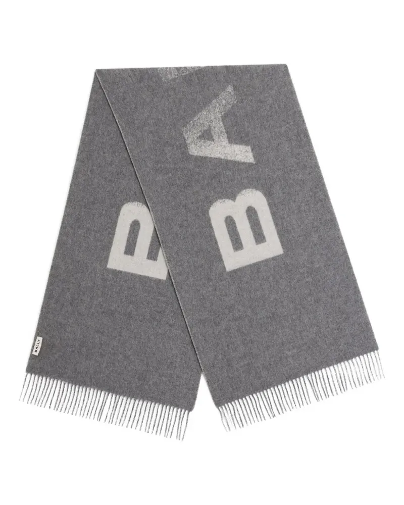 Bally logo-detailing scarf - Grau Grau
