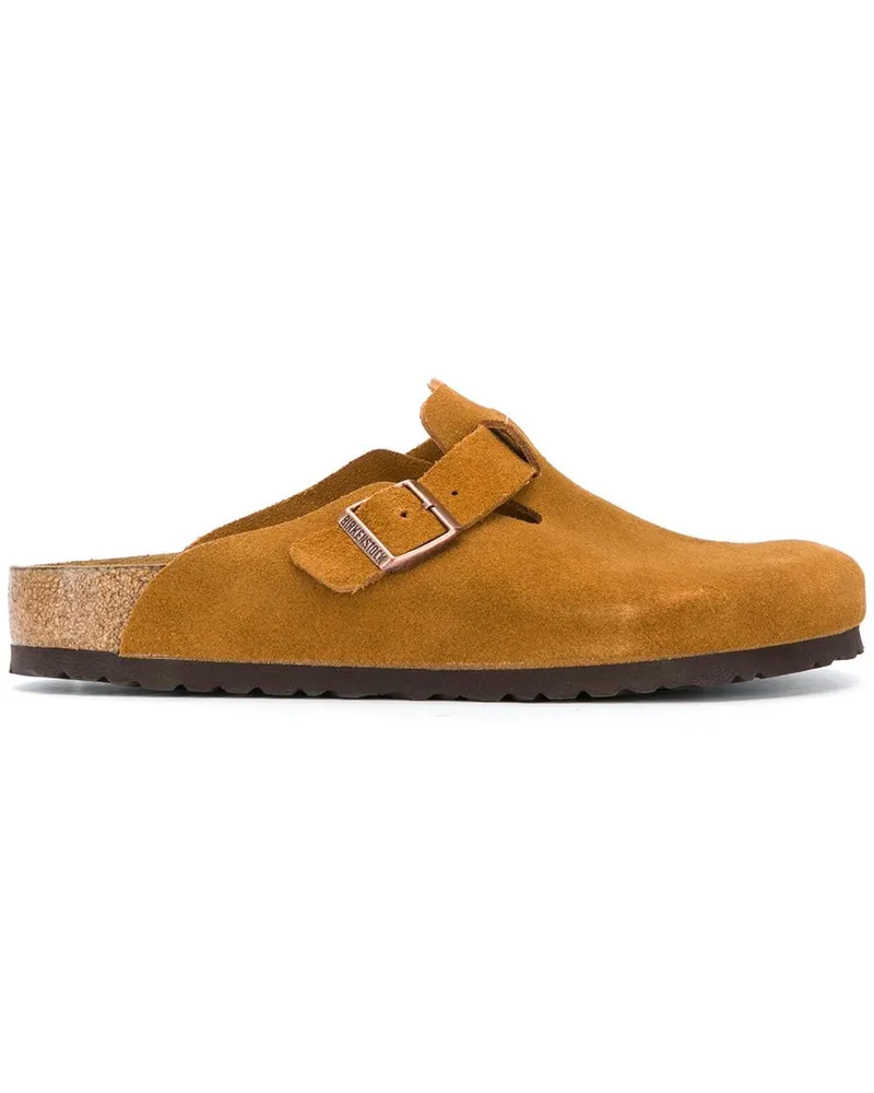 Birkenstock Mules aus Wildleder - Braun Braun