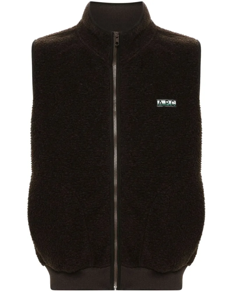 A.P.C. Sequoia Weste - Braun Braun