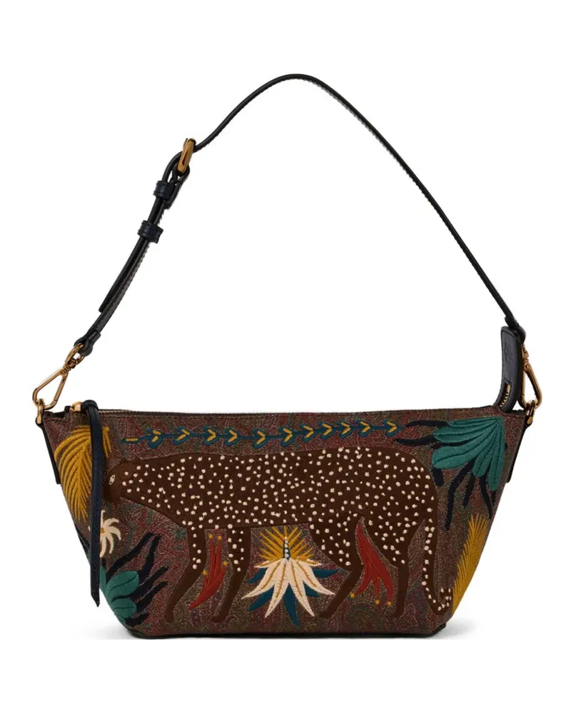 Etro Mini  X Tabby Booth Arnica Umhängetasche - Braun Braun