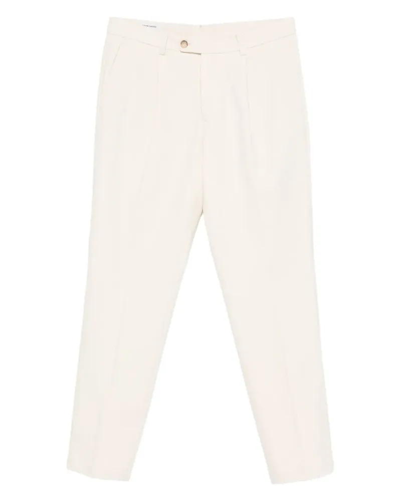 Gran Sasso Hose mit Bundfalten - Nude Nude