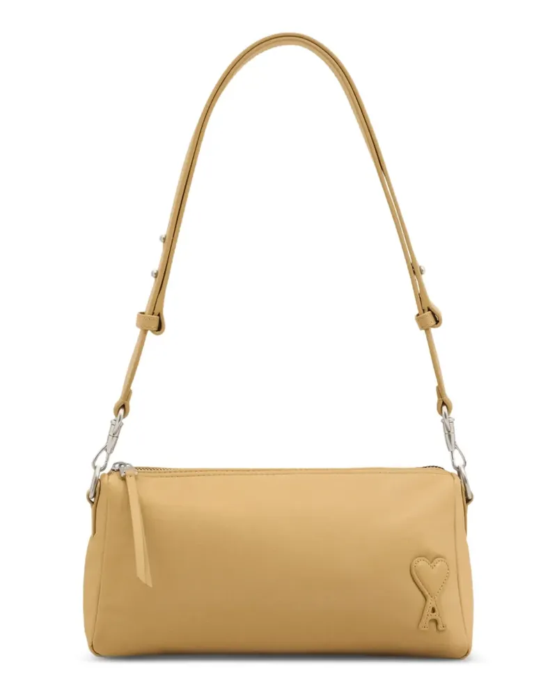 AMI Paris Marcel Tasche aus Nylon - Nude Nude
