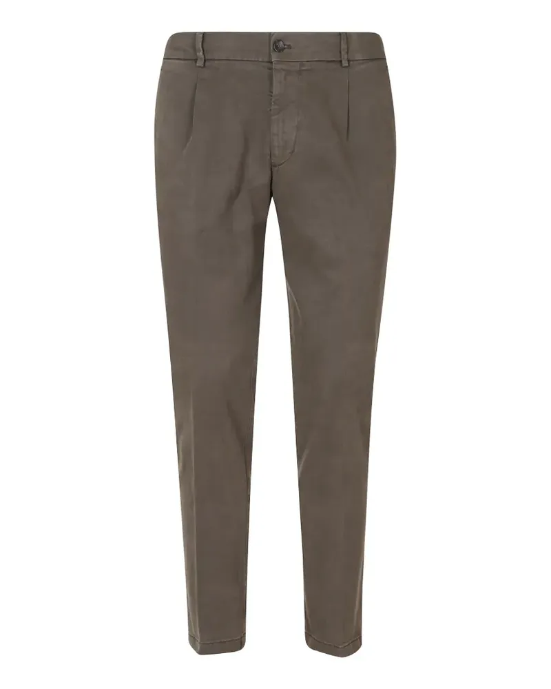 Be Able Riccardo pleated wool trousers - Braun Braun