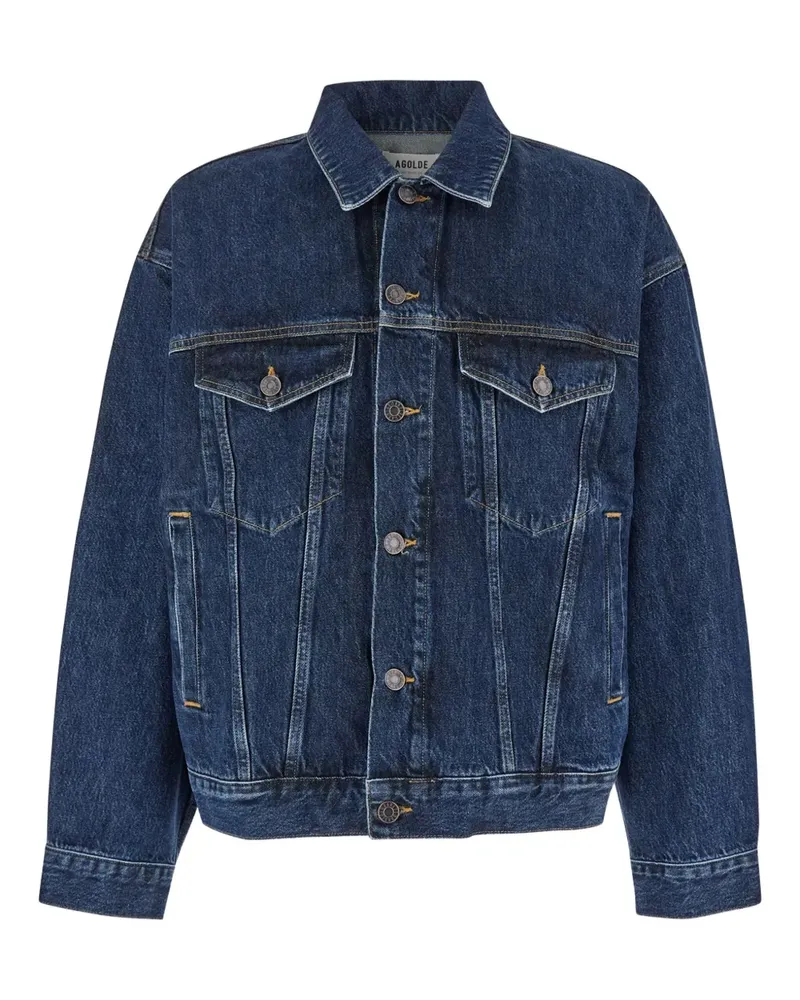 AGOLDE Stefano Jacke - Blau Blau