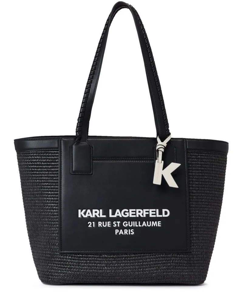 Karl Lagerfeld Rue St-Guillaume Shopper - Schwarz Schwarz