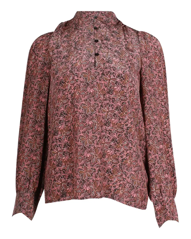 Vanessa Bruno Ned Bluse mit Blumen-Print - Rosa Rosa