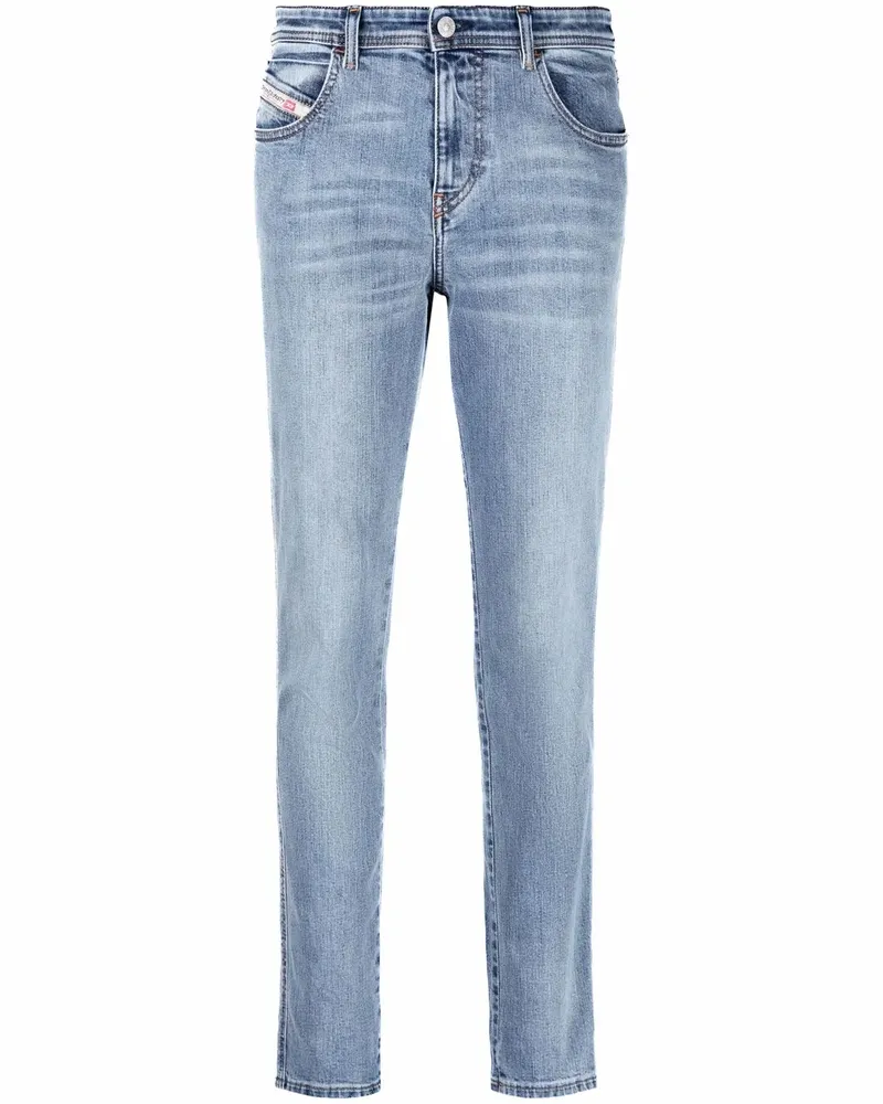 Diesel Babhila Skinny-Jeans - Blau Blau