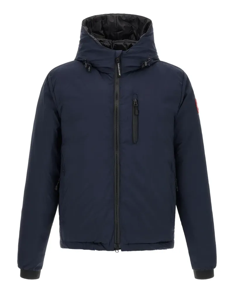 Canada Goose Lodge ripstop hooded jacket - Blau Blau
