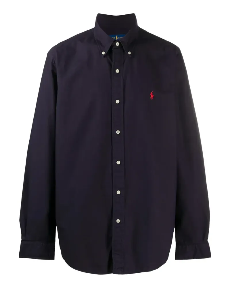 Ralph Lauren Hemd mit Logo - Blau Blau