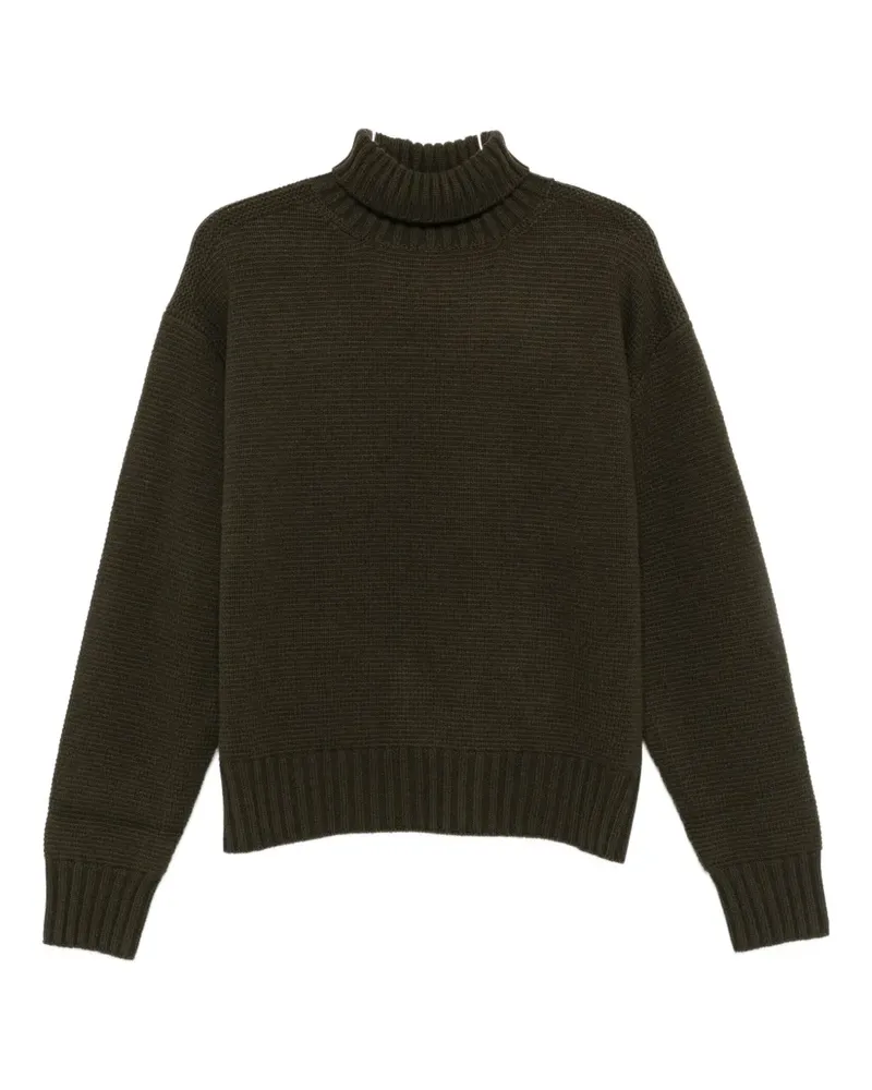 Taiga Takahashi roll-neck sweater - Grün Grün