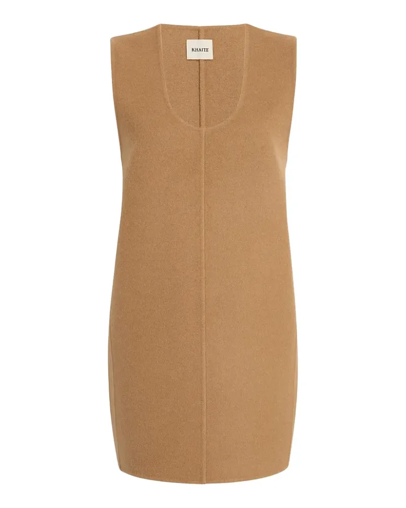 KHAITE Trägerkleid mit U-Ausschnitt - Nude Nude