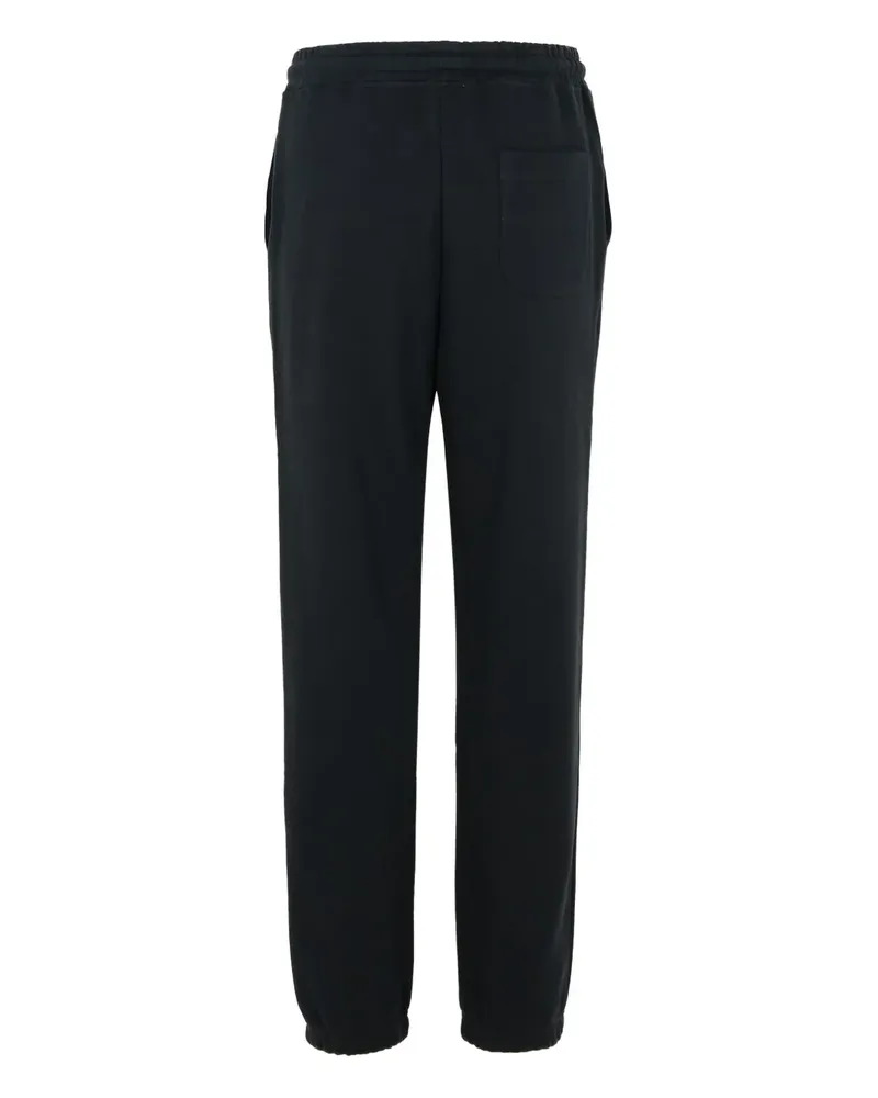 Moschino Jogginghose mit Blumen-Logo - Schwarz Schwarz