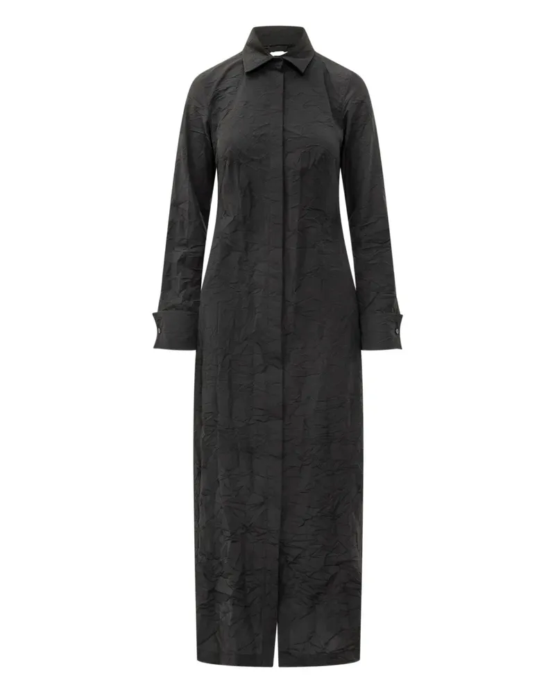 Max Mara Kleid mit langen Ärmeln - Schwarz Schwarz