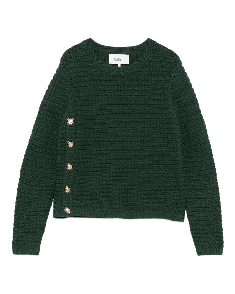 ba&sh Pullover mit Rundhalsausschnitt - Grün Grün