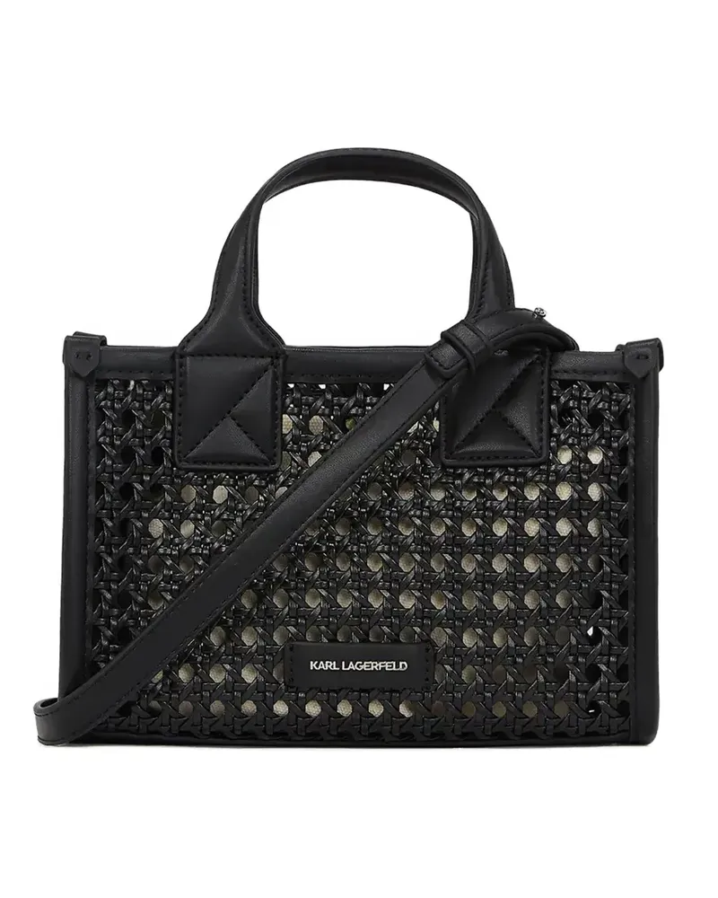 Karl Lagerfeld Kleine K/Skuare Handtasche - Schwarz Schwarz