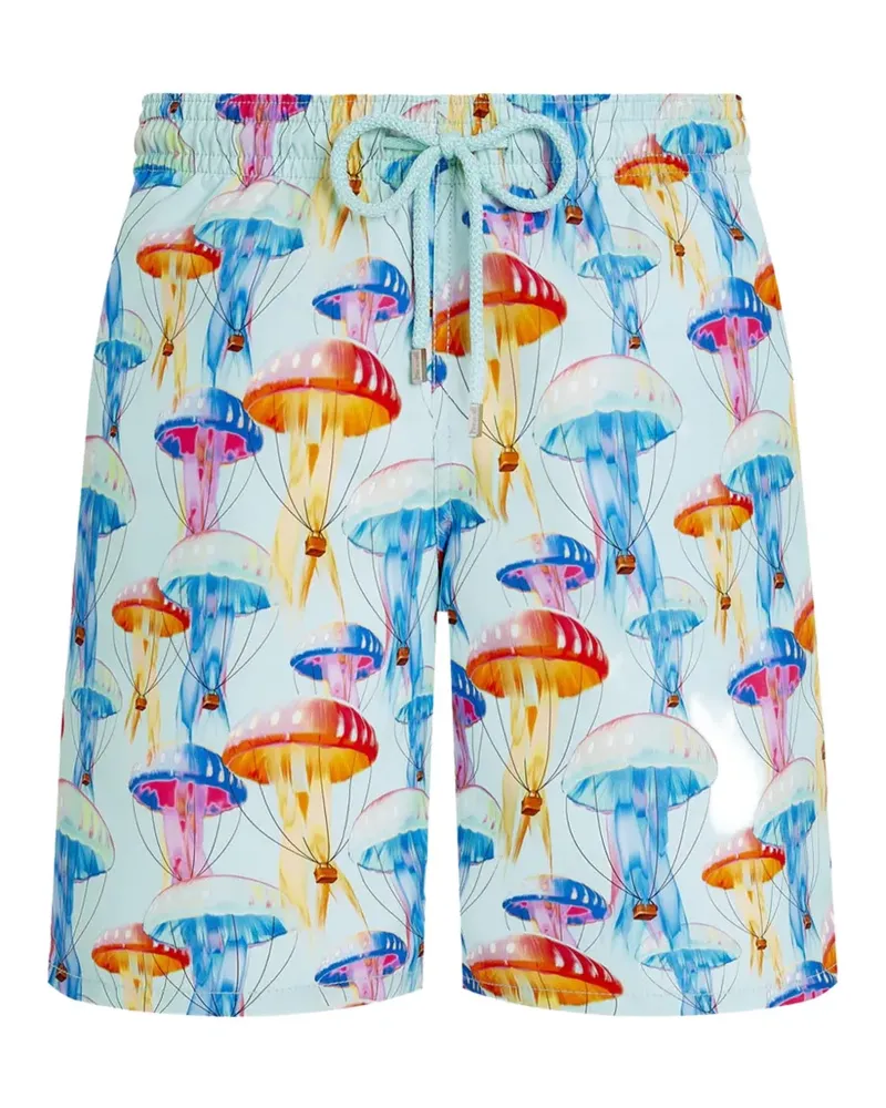Vilebrequin Badeshorts mit Medusa-Print - Blau Blau