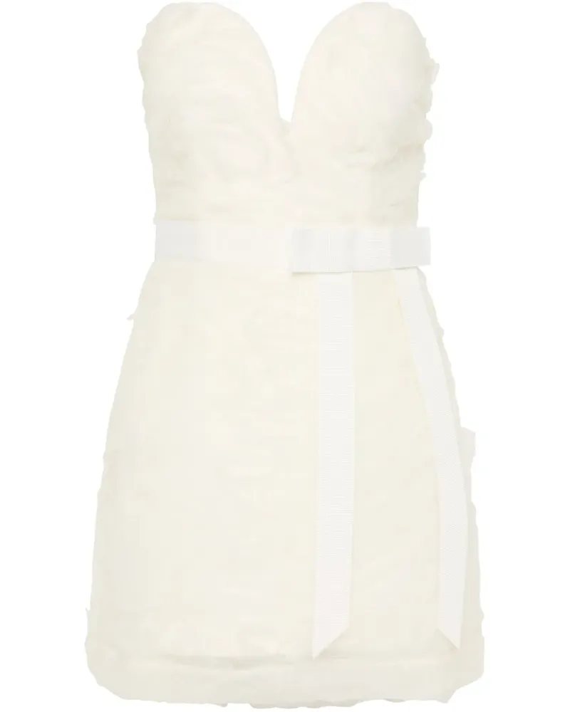 Rebecca Vallance Willow Minikleid - Weiß Weiß