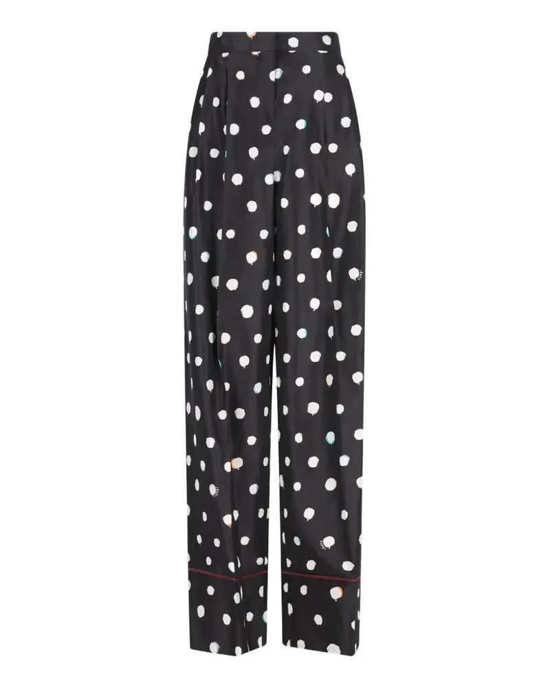 Fendi polka-dot trousers - Schwarz Schwarz