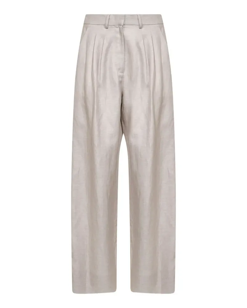 PT TORINO pleated trousers - Nude Nude