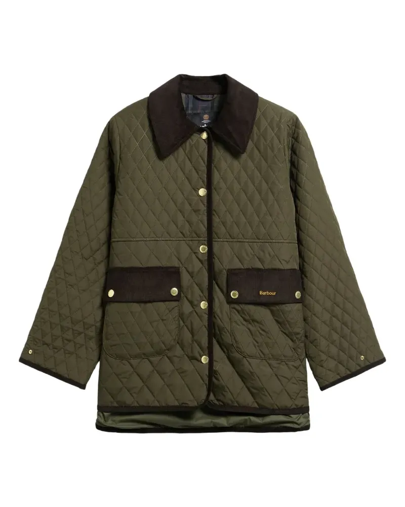 Barbour Gesteppte Whickham Jacke - Grün Grün