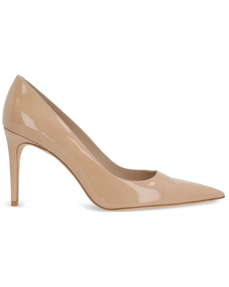 Stuart Weitzman Stuart Power Pumps 85mm - Nude Nude