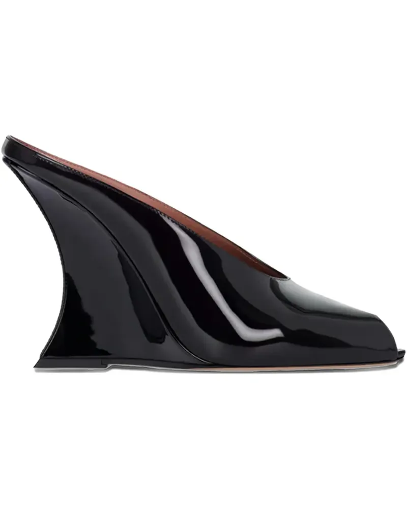 Paris Texas Nina Mules 105mm - Schwarz Schwarz