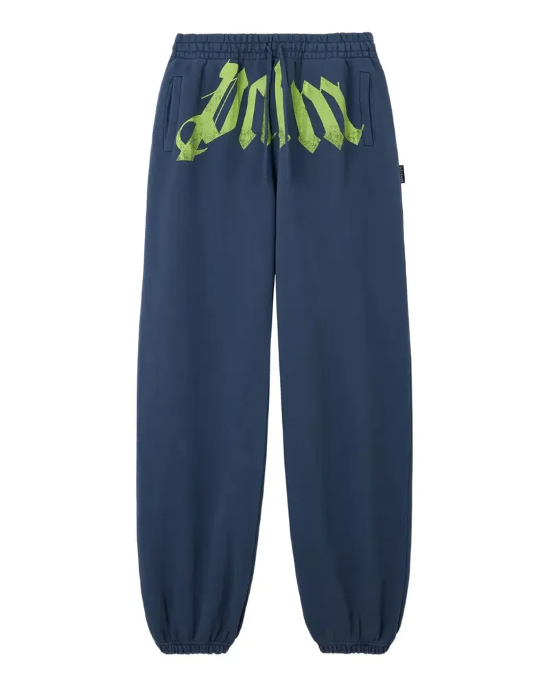 Palm Angels elasticated-waistband track pants - Blau Blau